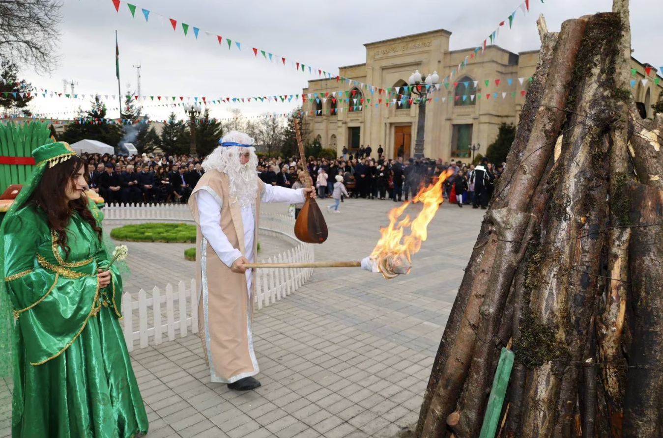 İsmayıllıda Novruz bayramı qeyd olunub (FOTO/VİDEO)